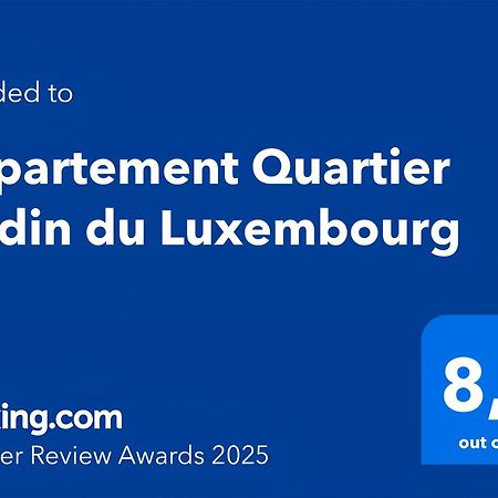 Appartement Quartier Jardin Du Luxembourg Free Netflix باريس المظهر الخارجي الصورة